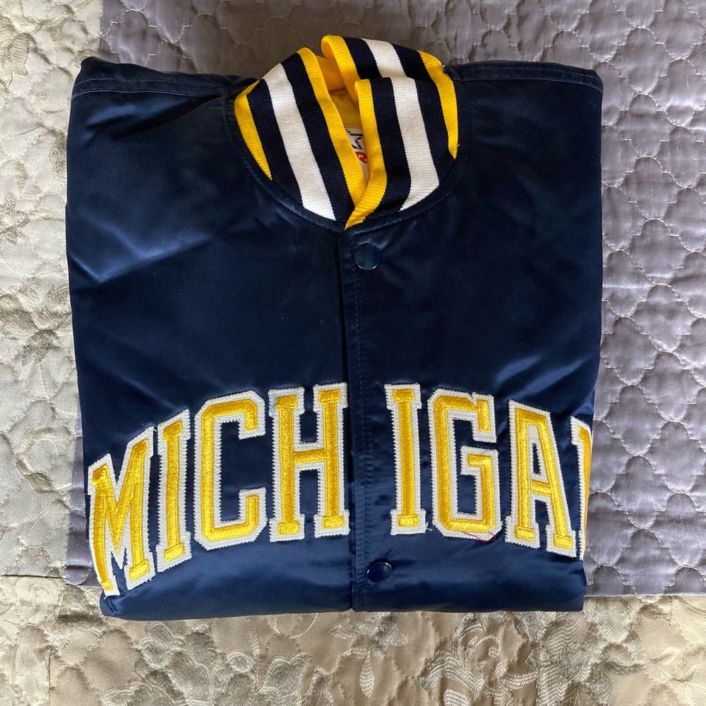 Starter Jacket Vintage Michigan